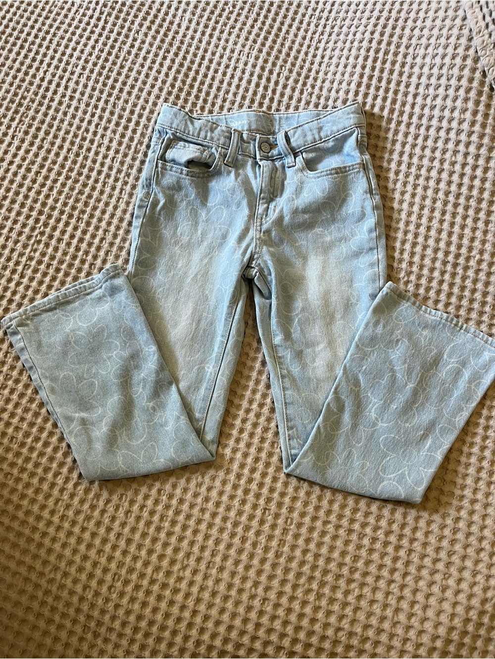 5 for $20 Old Navy Light Blue Floral-Print Women’s Jeans